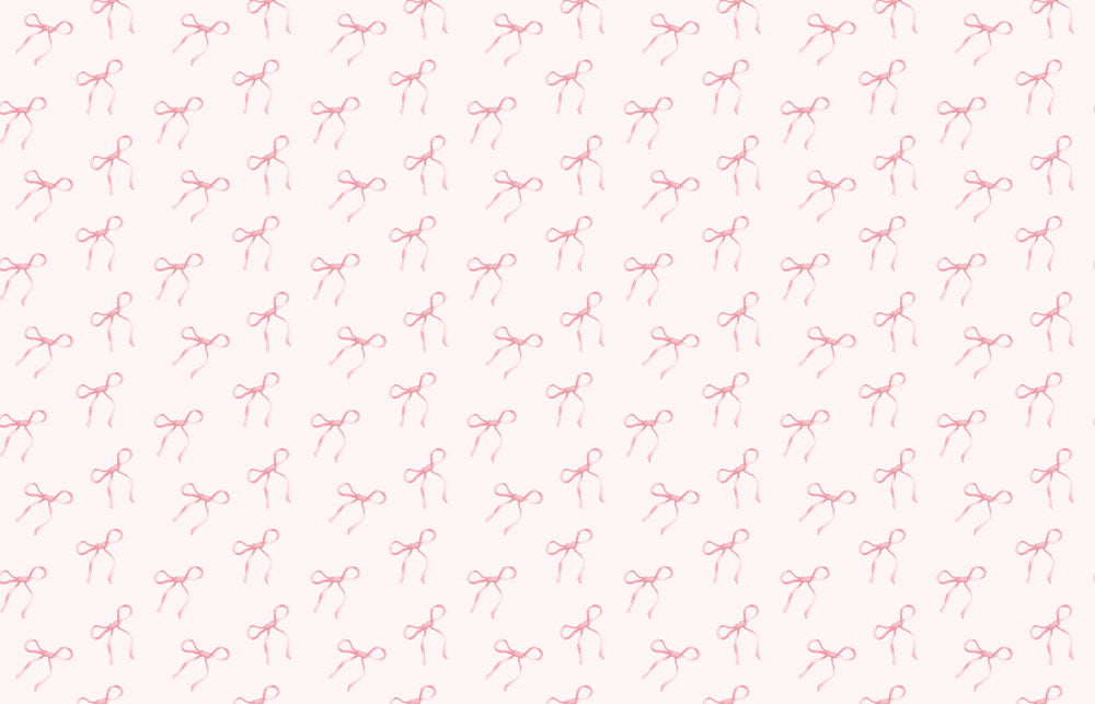 Charming Bow Mural Wallpaper