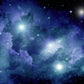 Azure Nebula Dream Mural Wallpaper