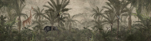 Jungle Haven Mural Wallpaper