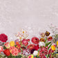 Vintage Floral Bouquet Designer Wallpaper Mural