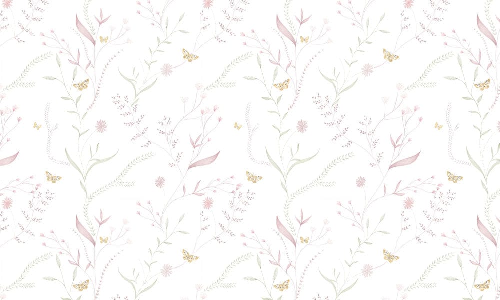 Soft Meadow Whispers Wallpaper