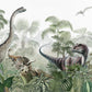 Jurassic Wilderness Mural Wallpaper