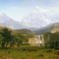 Mountain Valley Camp Mural Wallpaper