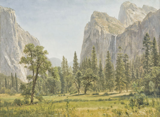 Tranquil Yosemite Vista Mural Wallpaper