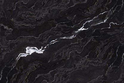 Midnight Elegance Marble Mural Wallpaper
