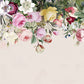 Elegant Vintage Floral Mural Wallpaper