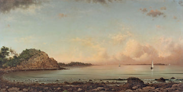 Seaside Dawn Tranquility Mural Wallpaper
