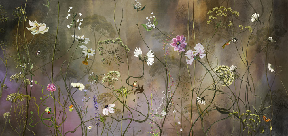 Sereno Fiorito Melodia Mural Wallpaper