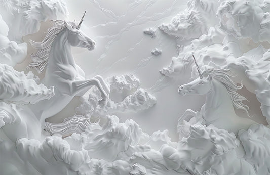 Majestic Unicorn Dreams Mural Wallpaper