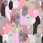 Papier Peint Panoramique Couples de Chats Pinky