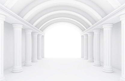 Grand Archway Columns Mural Wallpaper