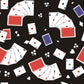 Unique Playing Cards Modern Mural Wallpaper