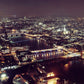 Panoramic Cityscape Night View Mural Wallpaper