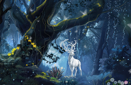 Enchanted Forest Haven Mural Wallpaper