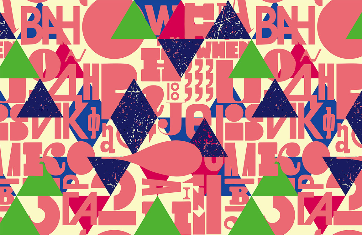 Modern Abstract Geometric Wallpaper