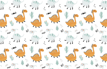 Tropical Teal Leaf Botanical Mural Wallpaper