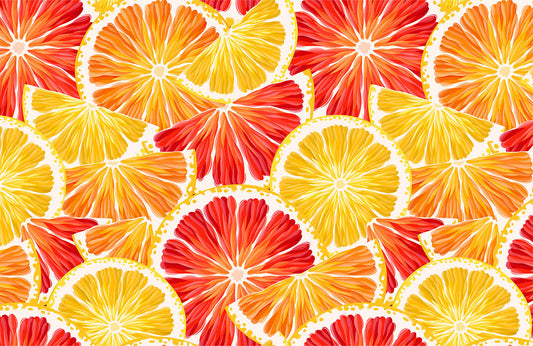 Citrus Medley Kitchen Mural Wallpaper