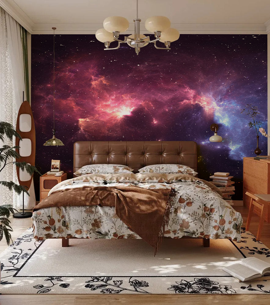 Galactic Radiance Mural Wallpaper