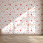 Whimsical Floral Breeze Mural Wallpaper