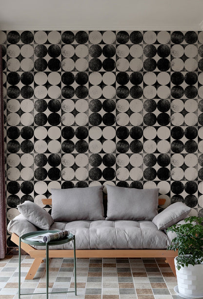 Maestoso Muro in Marmo Dorato Wallpaper