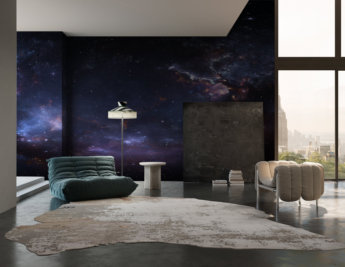 Cosmic Serenity Mural Wallpaper