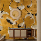 Majestic Heron Nature Landscape Mural Wallpaper in living room