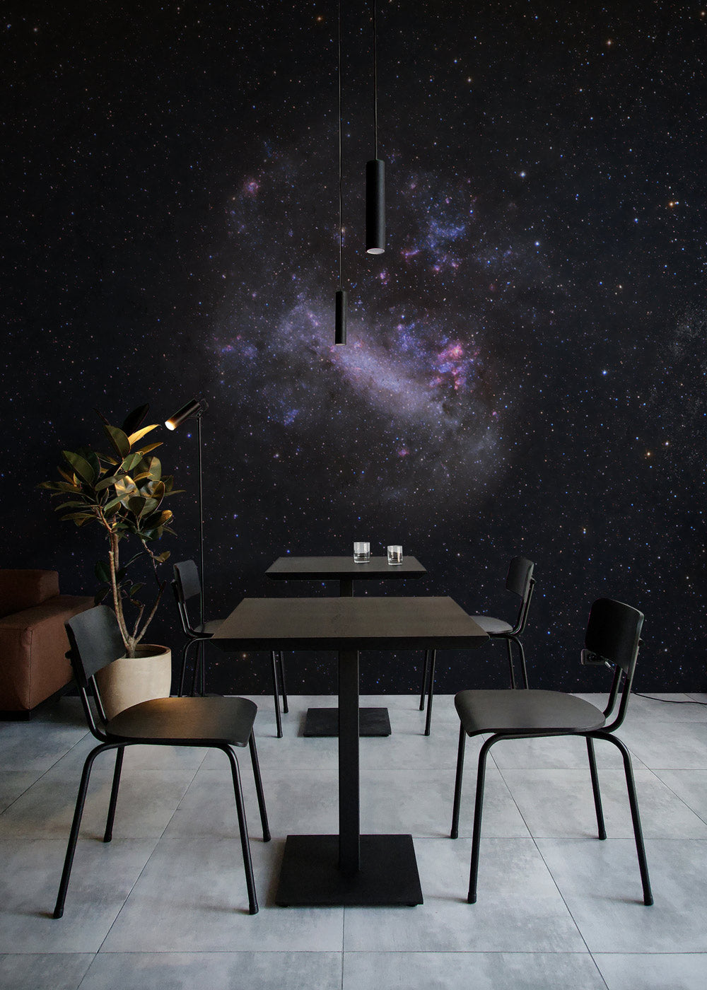 Ethereal Star Cluster Mural Wallpaper