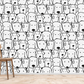 Happy Dog Wallpaper Mural