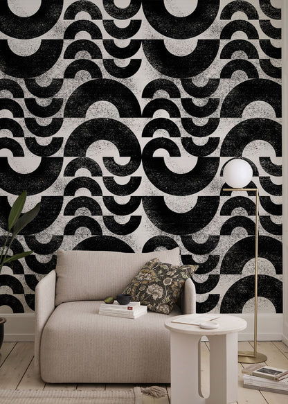 Maestoso Muro in Marmo Dorato Wallpaper