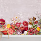 Vintage Floral Bouquet Designer Wallpaper Mural