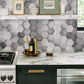 Chic Hexagonal Harmony Mural Wallpaper