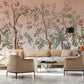 Peach Blossom Paradise Mural Wallpaper