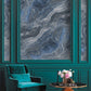 Blue Horizon Marble Mural Wallpaper