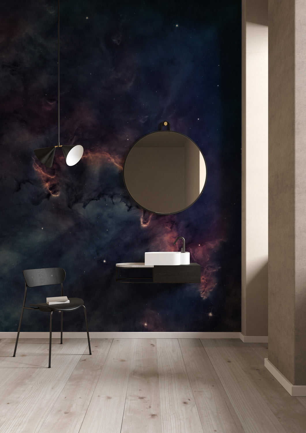 Ethereal Cosmic Dream Mural Wallpaper