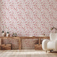 Blush Botanical Charm Mural Wallpaper