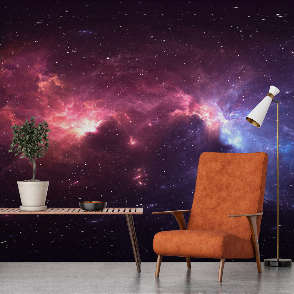 Galactic Radiance Mural Wallpaper