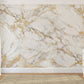 Gilded Marble Elegance Mural Wallpaper in bedroom