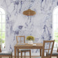 Lavender Mist Marble Mural Wallpaper