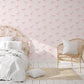 Charming Bow Mural Wallpaper