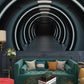 Futuristic Tunnel Escape Mural Wallpaper