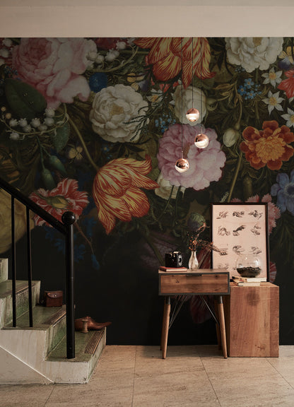 Botanical Elegance Mural Wallpaper
