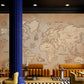 Vintage World Map Nautical Wallpaper