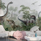 Jurassic Wilderness Mural Wallpaper