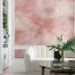 Blushing Elegance Marble Mural Wallpaper