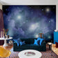 Azure Nebula Dream Mural Wallpaper