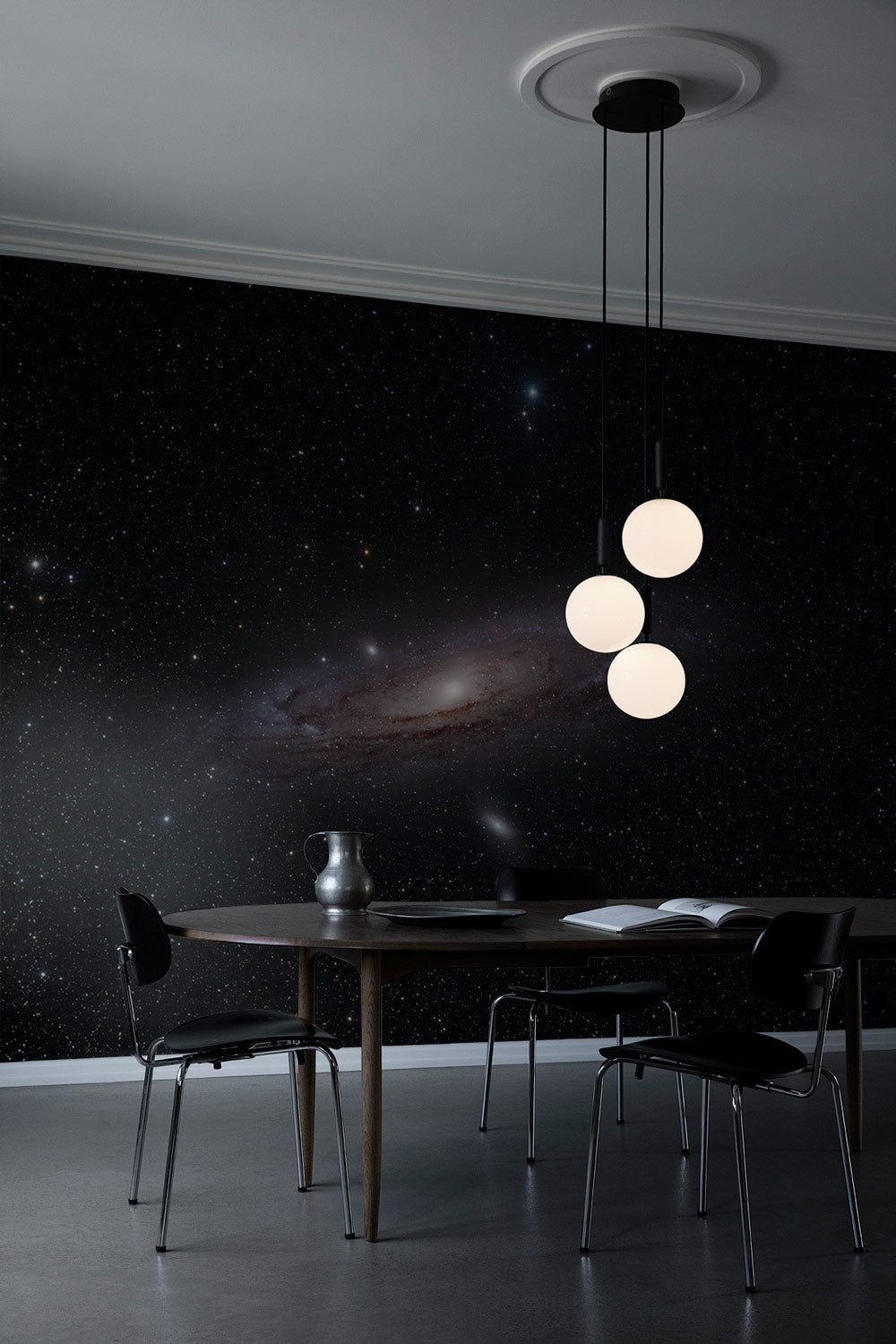 Andromeda Galaxy Drift Mural Wallpaper