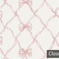 Lattice Bow Mural Wallpaper