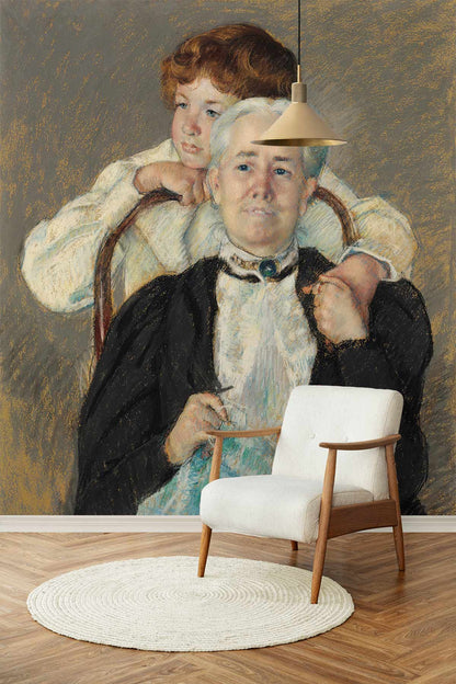 Cyrus J. Lawrence & Grandson Wall Mural Decoration