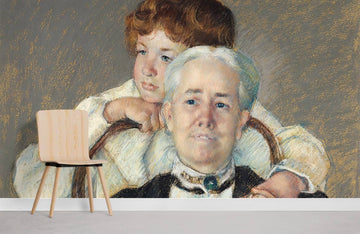 Vintage Portrait Artistic Mural Wallpaper
