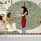 Ancient Egyptian Hieroglyphics Mural Wallpaper